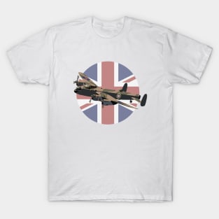 Lancaster British WW2 Airplane T-Shirt